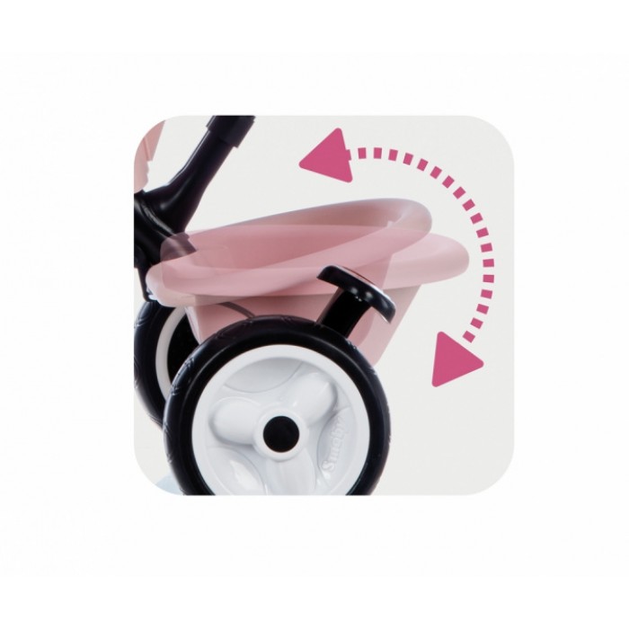 Baby Driver Plus Junior Roze/Grijs Baby Driver Plus Junior Roze/Grijs