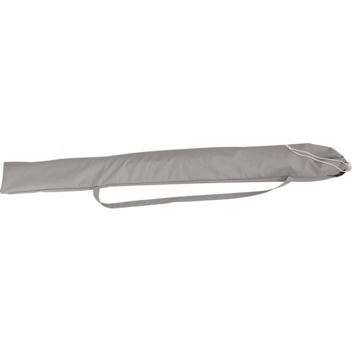 Eurotrail parasol 180 x 160 cm polyester grijs 3-delig