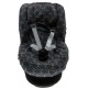 Briljant Baby autostoelhoes met rugsteun 1+ Deco antraciet Briljant Baby autostoelhoes met rugsteun 1+ Deco antraciet