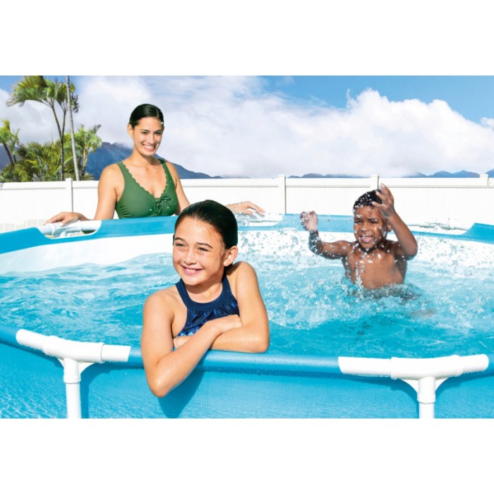 Intex opzetzwembad met pomp A 28208GN Beachside 305 x 76 cm Intex opzetzwembad met pomp A 28208GN Beachside 305 x 76 cm