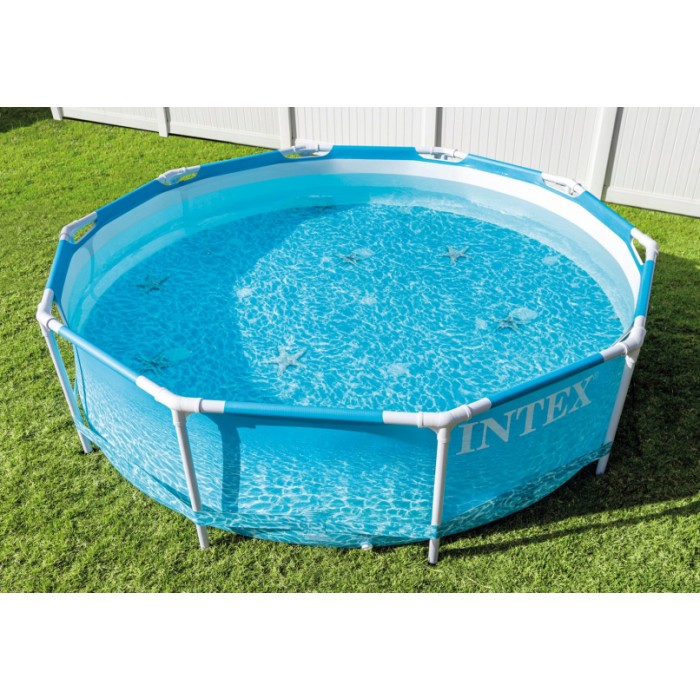 Intex opzetzwembad met pomp A 28208GN Beachside 305 x 76 cm Intex opzetzwembad met pomp A 28208GN Beachside 305 x 76 cm