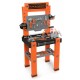 Smoby werkbank Black & Decker 56 x 39 x 103 cm zwart/oranje Smoby werkbank Black & Decker 56 x 39 x 103 cm zwart/oranje
