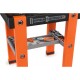 Smoby werkbank Black & Decker 56 x 39 x 103 cm zwart/oranje Smoby werkbank Black & Decker 56 x 39 x 103 cm zwart/oranje