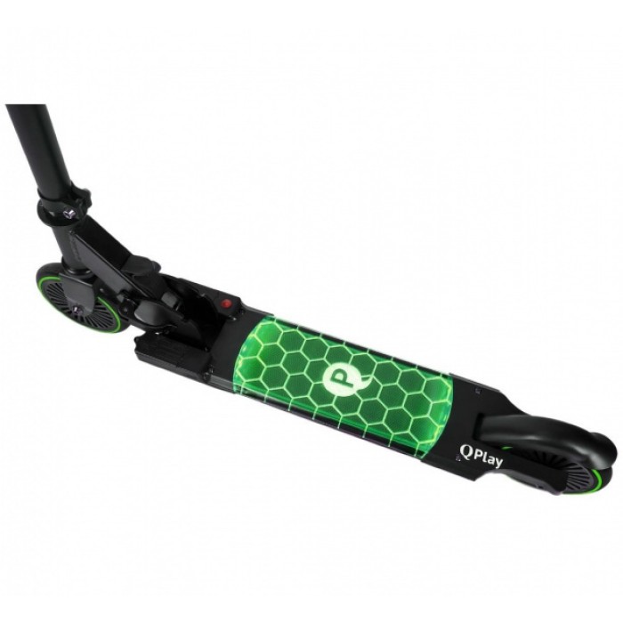 QPlay Honeycomb Junior Voetrem Zwart/Groen QPlay Honeycomb Junior Voetrem Zwart/Groen
