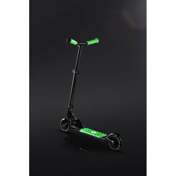 QPlay Honeycomb Junior Voetrem Zwart/Groen QPlay Honeycomb Junior Voetrem Zwart/Groen