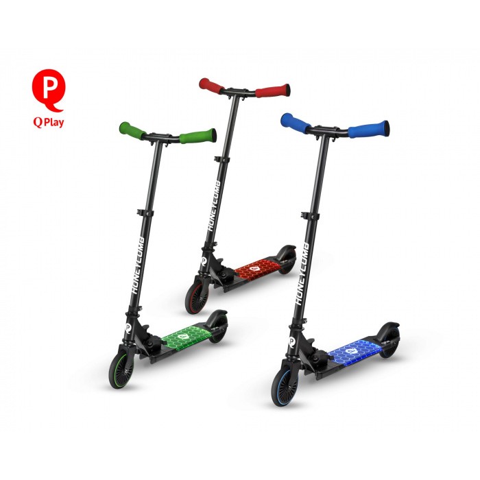 QPlay Honeycomb Junior Voetrem Zwart/Rood QPlay Honeycomb Junior Voetrem Zwart/Rood
