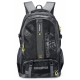 backpack 34 liter 54 x 33 x 19 cm textiel grijs/zwart backpack 34 liter 54 x 33 x 19 cm textiel grijs/zwart
