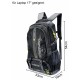 backpack 34 liter 54 x 33 x 19 cm textiel grijs/zwart backpack 34 liter 54 x 33 x 19 cm textiel grijs/zwart