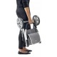trolley Magnolia 45 liter nylon/aluminium grijs trolley Magnolia 45 liter nylon/aluminium grijs