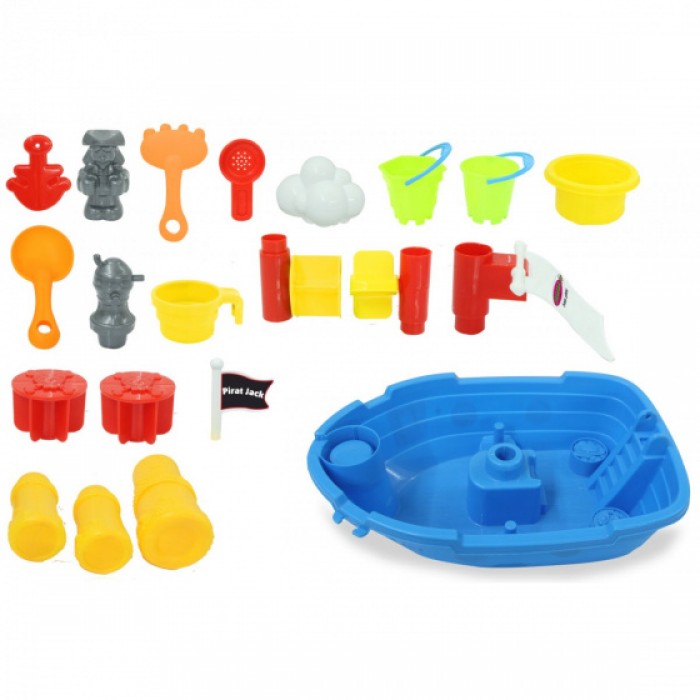 zand- en watertafel junior 29,5 x 58 cm blauw 21-delig zand- en watertafel junior 29,5 x 58 cm blauw 21-delig
