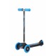 AMIGO Surfer 3-wiel kinderstep Junior Voetrem Zwart/Blauw AMIGO Surfer 3-wiel kinderstep Junior Voetrem Zwart/Blauw