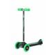 AMIGO Surfer 3-wielkinderstep Junior Voetrem Zwart/Groen AMIGO Surfer 3-wielkinderstep Junior Voetrem Zwart/Groen