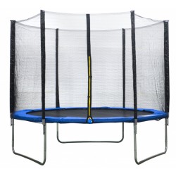 AMIGO trampoline met veiligheidsnet 244 cm blauw