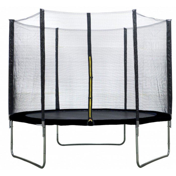 AMIGO trampoline met veiligheidsnet 244 cm zwart AMIGO trampoline met veiligheidsnet 244 cm zwart