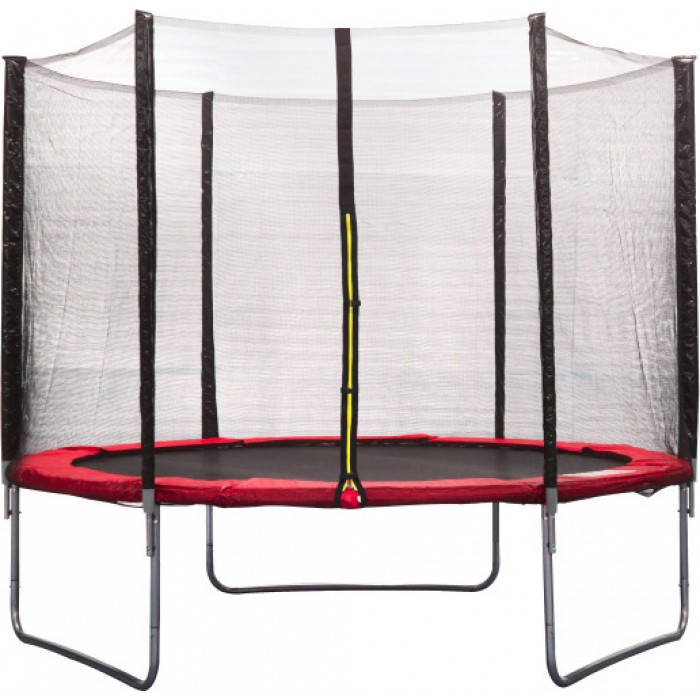 AMIGO trampoline met veiligheidsnet 305 cm rood