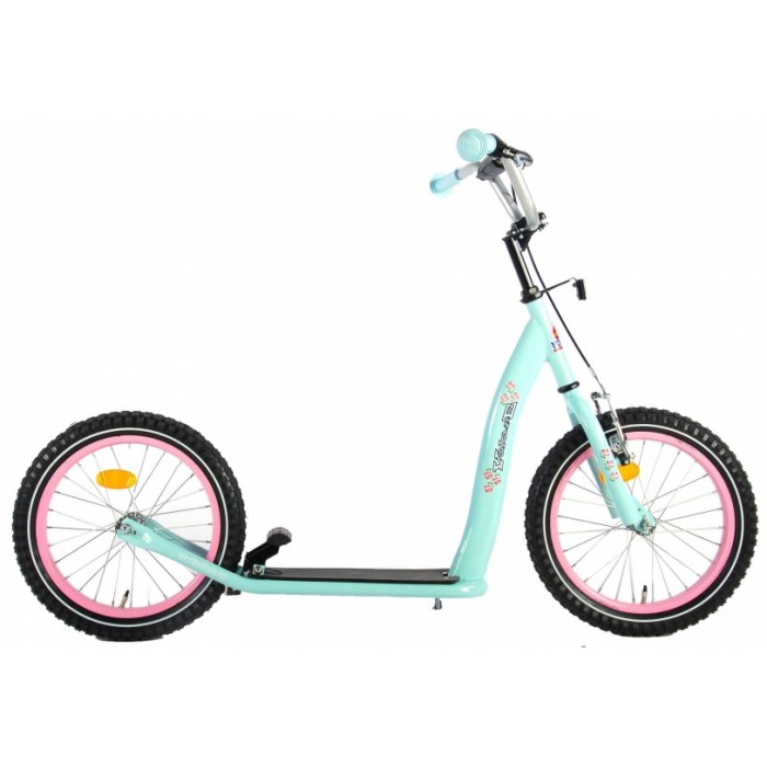 Volare Autoped step 16 Inch Meisjes Voetrem Mintgroen Volare Autoped step 16 Inch Meisjes Voetrem Mintgroen