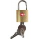 bagageslot TSA Luggage Lock goud/zilver 4 cm bagageslot TSA Luggage Lock goud/zilver 4 cm