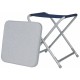 Eurotrail bijzettafel/krukje Toledo 40 x 46 cm aluminium navy Eurotrail bijzettafel/krukje Toledo 40 x 46 cm aluminium navy