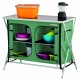 Eurotrail campingkast Bonaire 102 x 82 cm polyester groen Eurotrail campingkast Bonaire 102 x 82 cm polyester groen