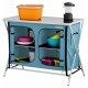 Eurotrail campingkast Bonaire 102 x 82 cm polyester lichtblauw Eurotrail campingkast Bonaire 102 x 82 cm polyester lichtblauw