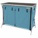 Eurotrail campingkast Brocas 110 x 90 cm aluminium lichtblauw Eurotrail campingkast Brocas 110 x 90 cm aluminium lichtblauw