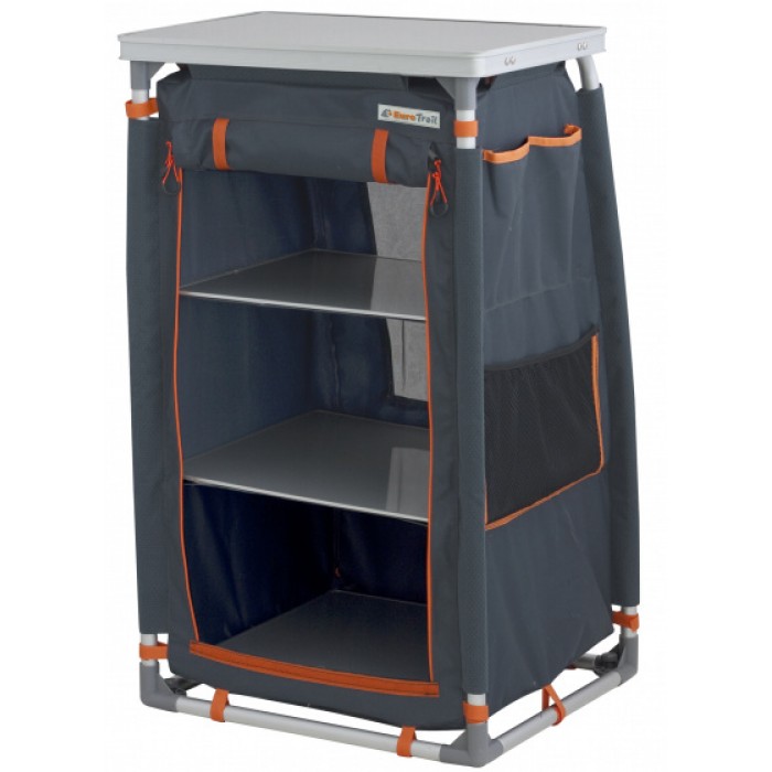 Eurotrail campingkast Lunas 57 x 56 x 98 cm aluminium navy Eurotrail campingkast Lunas 57 x 56 x 98 cm aluminium navy
