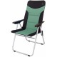 Eurotrail campingstoel Brasil 48 x 103 cm polyester zwart/groen