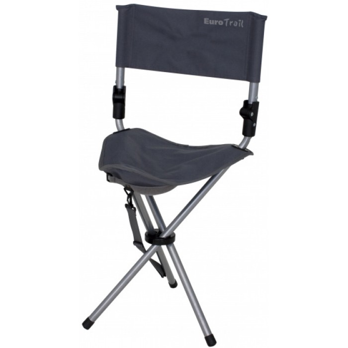 campingstoel Escabeau 37 x 33 x 76 cm staal grijs campingstoel Escabeau 37 x 33 x 76 cm staal grijs