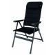 campingstoel Geneve 122 x 51 cm aluminium zwart campingstoel Geneve 122 x 51 cm aluminium zwart