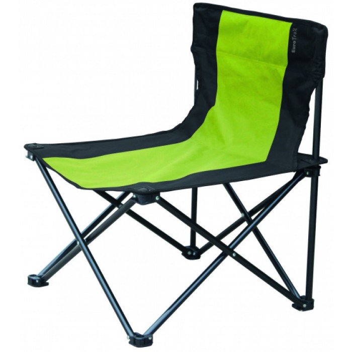 Eurotrail campingstoel Millon 53 x 43 x 60 cm staal groen/zwart Eurotrail campingstoel Millon 53 x 43 x 60 cm staal groen/zwart