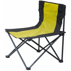 Eurotrail campingstoel Tillac 74 x 53 x 43 cm staal lime/zwart