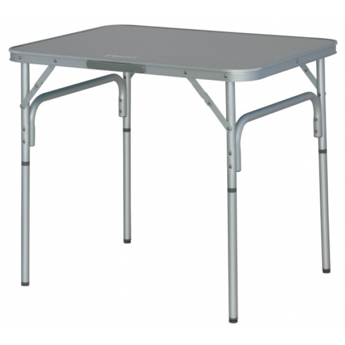 campingtafel Avignon 80 x 60 x 68 cm aluminium grijs campingtafel Avignon 80 x 60 x 68 cm aluminium grijs