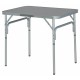 campingtafel Avignon 80 x 60 x 68 cm aluminium grijs campingtafel Avignon 80 x 60 x 68 cm aluminium grijs