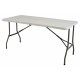 Eurotrail campingtafel Pavillon S 152 x 71 cm staal wit Eurotrail campingtafel Pavillon S 152 x 71 cm staal wit