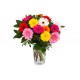 DeBlock Gerbo klein 12 gerbera's boeket - 55 cm DeBlock Gerbo klein 12 gerbera's boeket - 55 cm