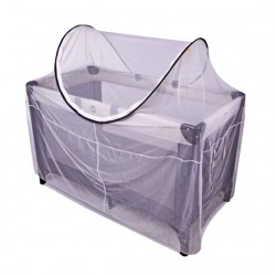 Deryan campingbed Muggen Protector 120 cm wit