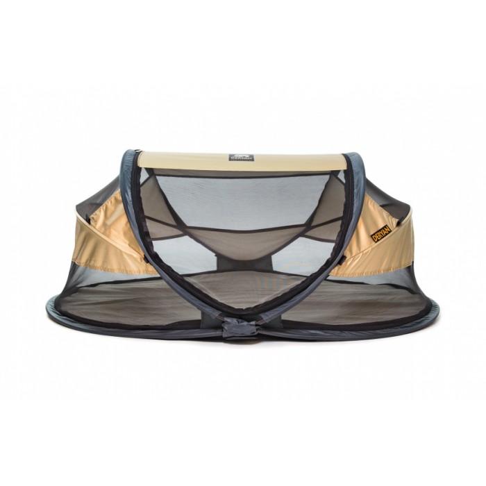 Deryan reisbed Baby Luxe 2021 120 cm polyester goud Deryan reisbed Baby Luxe 2021 120 cm polyester goud