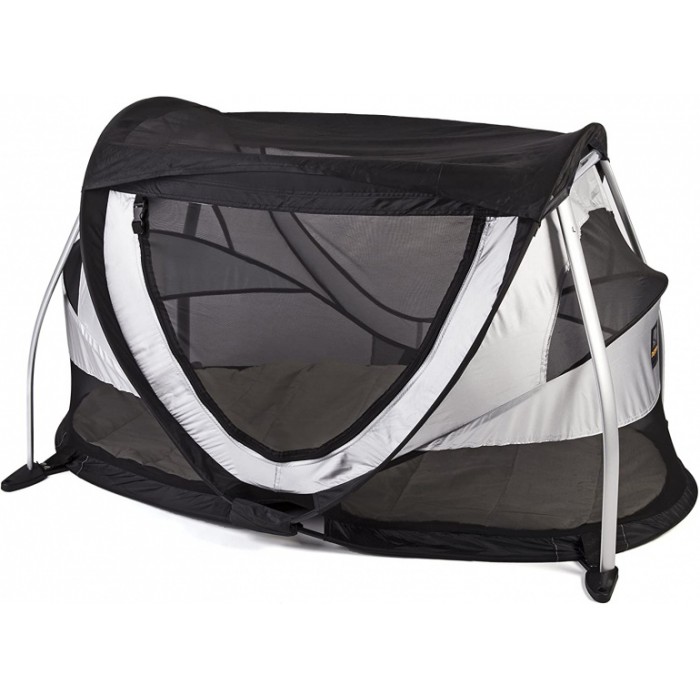 Deryan reisbed Peuterbox junior 136 x 84 x 65 cm polyester zilver Deryan reisbed Peuterbox junior 136 x 84 x 65 cm polyester zilver