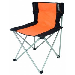 Eurotrail campingstoel Tillac 74 x 53 x 43 cm staal oranje/zwart