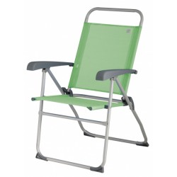 Eurotrail campingstoel Venice 99 x 62 cm aluminium groen