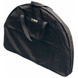 Eurotrail opberghoes campingtafel ovaal 120 x 90 x 9 cm polyester zwart