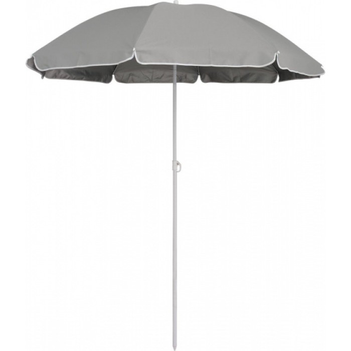 Eurotrail parasol 180 x 160 cm polyester grijs 3-delig Eurotrail parasol 180 x 160 cm polyester grijs 3-delig