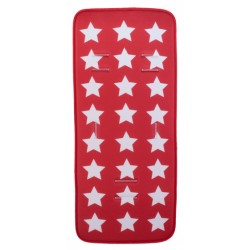 Gamberritos inlegkussen universeel ster 74 cm polyester rood