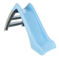 glijbaan Happy Slide junior 123 x 60 cm lichtblauw/grijs