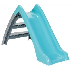 glijbaan Happy Slide junior 123 x 60 cm turquoise/grijs
