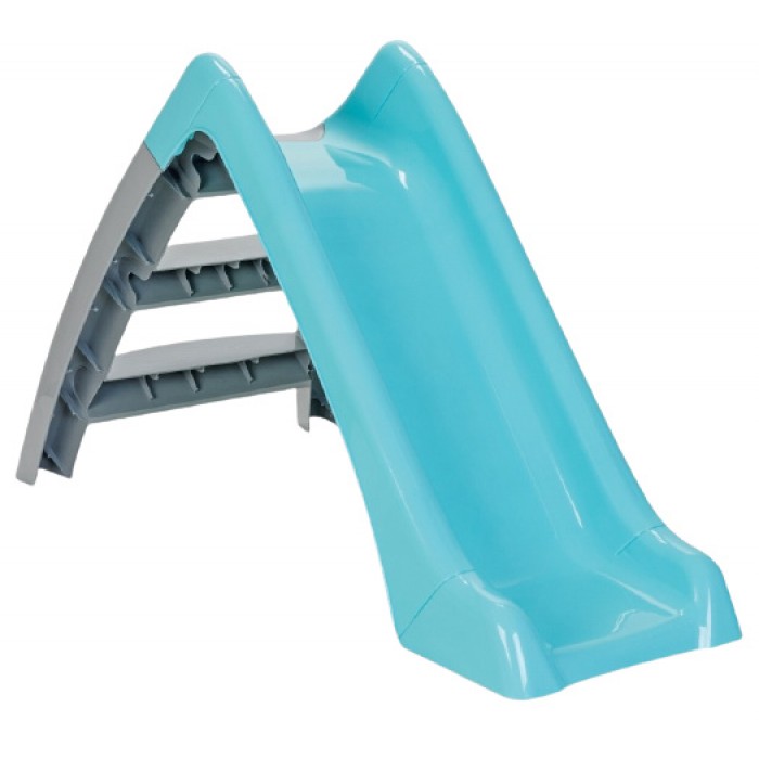 glijbaan Happy Slide junior 123 x 60 cm turquoise/grijs glijbaan Happy Slide junior 123 x 60 cm turquoise/grijs