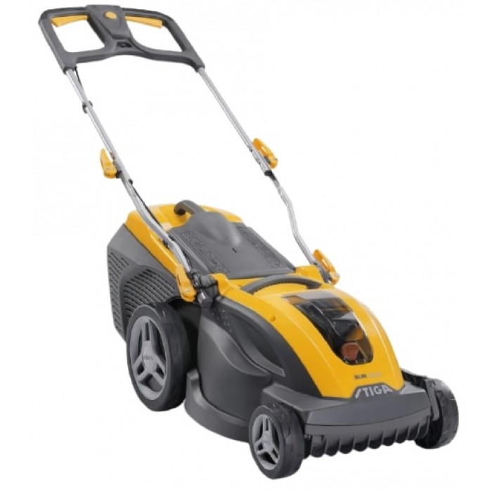 grasmaaier SLM 540 AE accu 48V 860W 128 cm geel/grijs grasmaaier SLM 540 AE accu 48V 860W 128 cm geel/grijs
