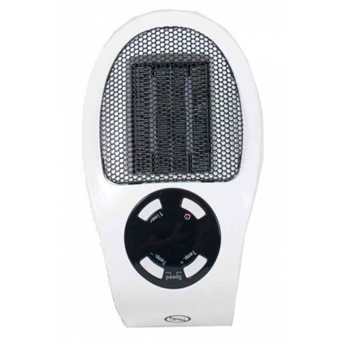 heater mini 11 x 12 x 19 cm 500W wit heater mini 11 x 12 x 19 cm 500W wit