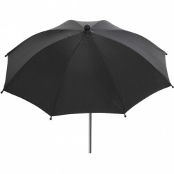 Interbaby parasol Lisa kinderwagen 50 cm polyester zwart