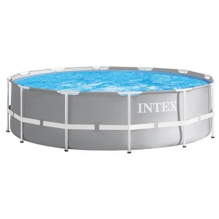 Intex opzetzwembad met pomp 26732GN Prism 549 x 122 cm grijs Intex opzetzwembad met pomp 26732GN Prism 549 x 122 cm grijs